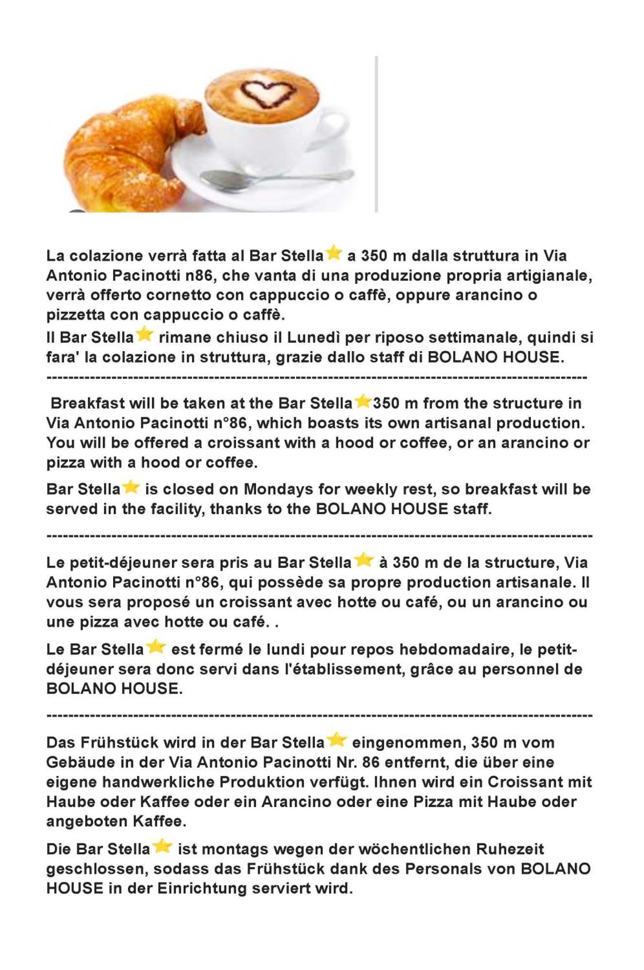Bolano House Privatunterkunft CTA